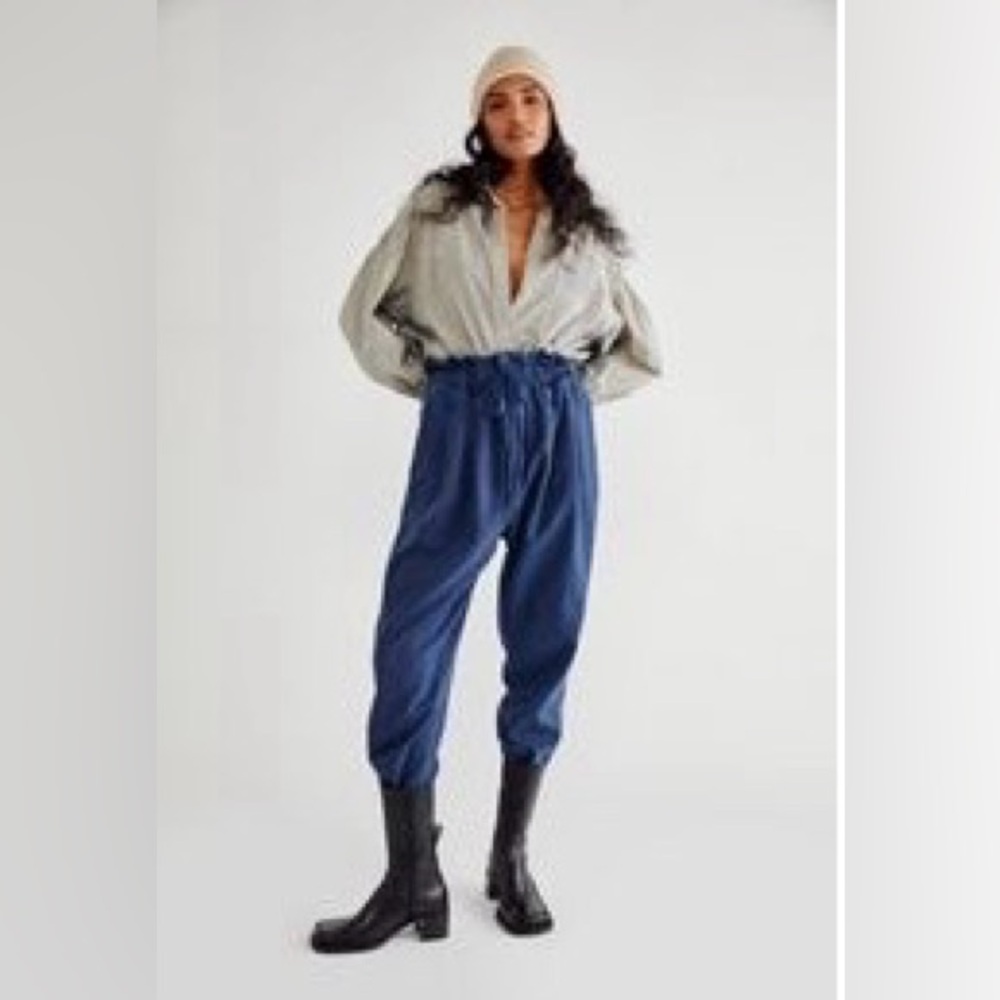 Free People Margate Pleated Trouser          Sz S